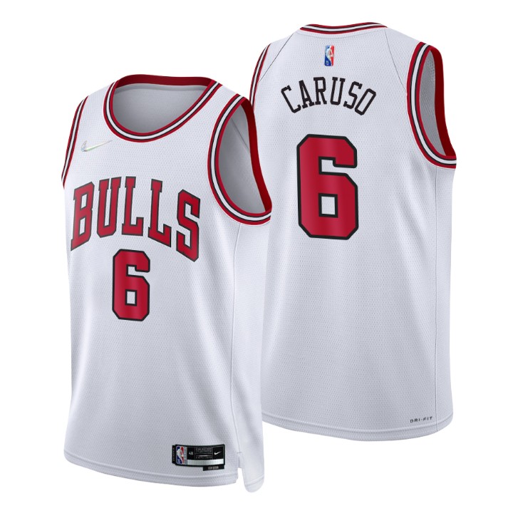 Chicago Bulls Alex Caruso 75th Anniversary Diamond Basketball Jersey Association