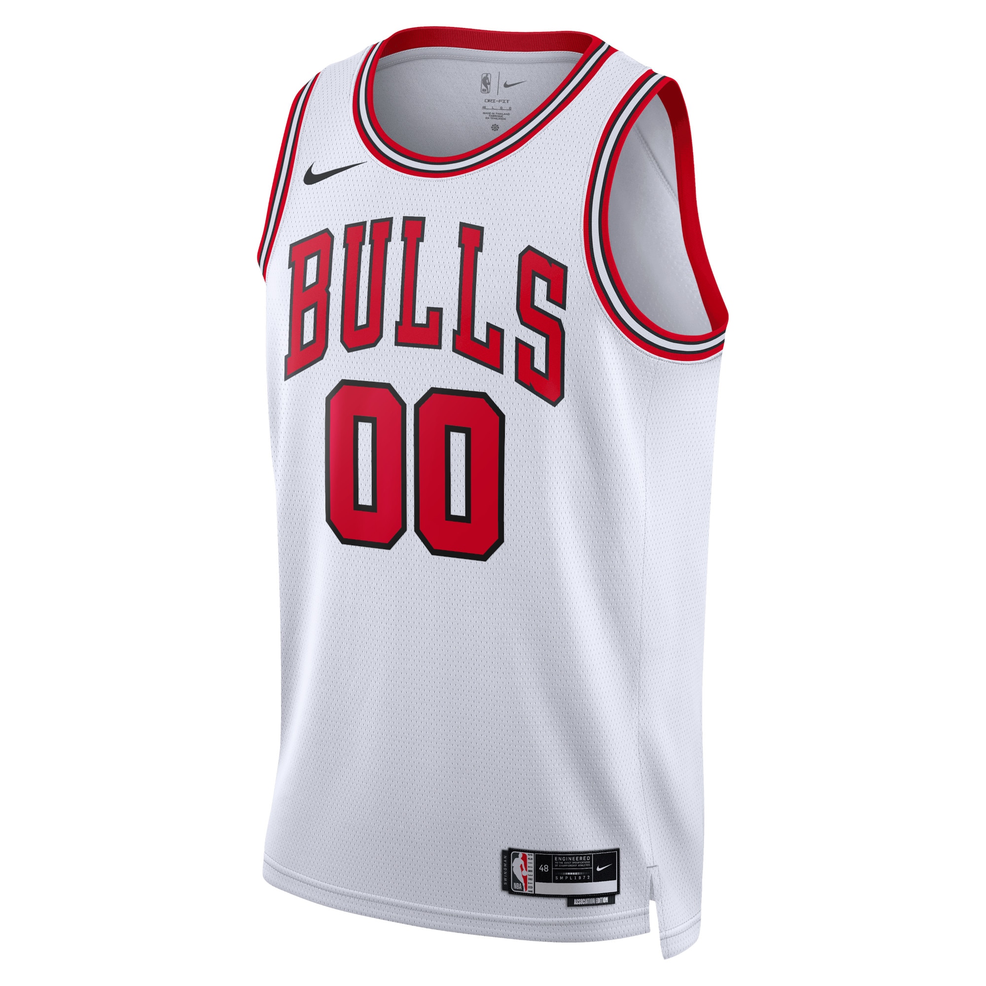Chicago Bulls Association Swingman Basketball Jersey - Custom - Unisex - JS611 
