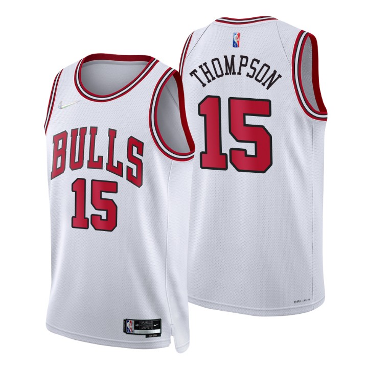 Chicago Bulls Ethan Thompson 75th Anniversary Diamond Basketball Jersey Association