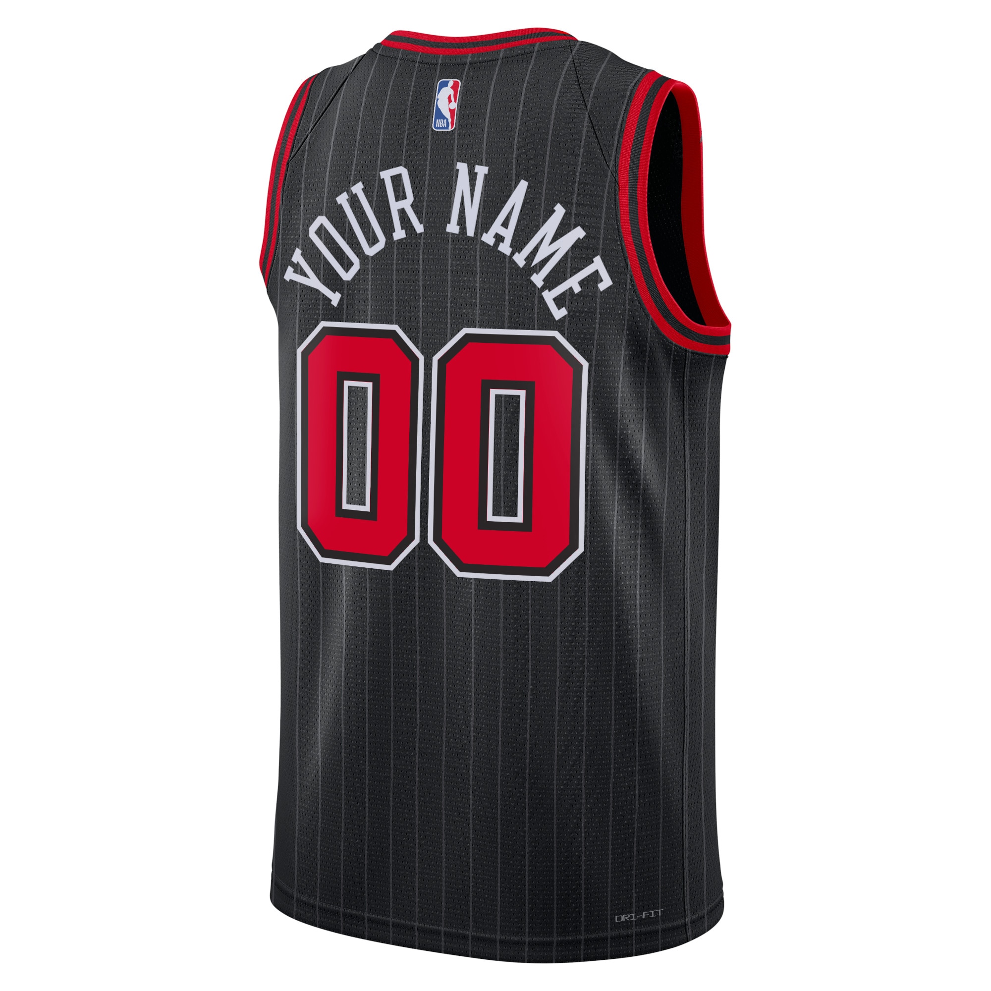 Alternative view of Chicago Bulls Jordan Statement Swingman Basketball Jersey - Custom - Unisex - JS119 
