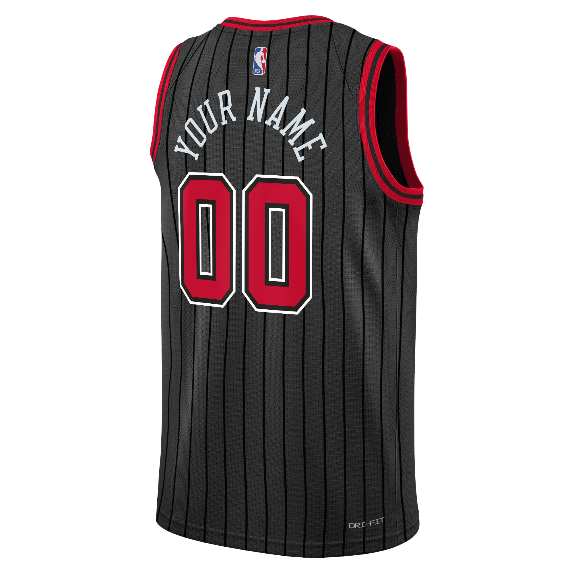 Alternative view of Chicago Bulls Jordan Statement Swingman Basketball Jersey 22 - Custom - Youth - JS380 