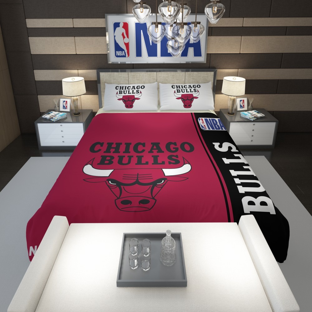 Chicago Bulls NBA Basketball Comforter - Custom Bedding Set