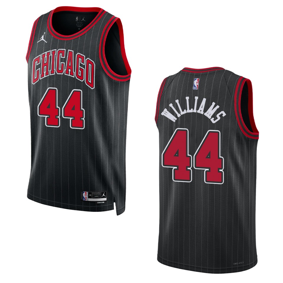 Chicago Bulls Patrick Williams 2022-23 Statement Edition Black Swingman Basketball Jersey