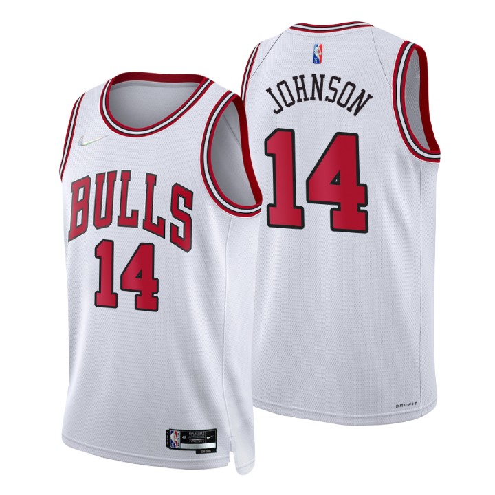 Chicago Bulls Stanley Johnson 75th Anniversary Diamond Basketball Jersey Association