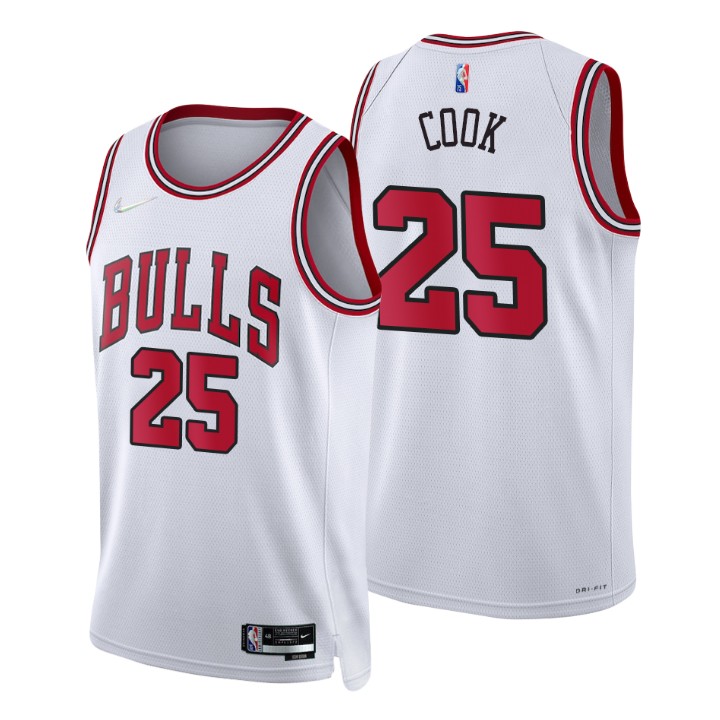 Chicago Bulls Tyler Cook 75th Anniversary Diamond Basketball Jersey Association