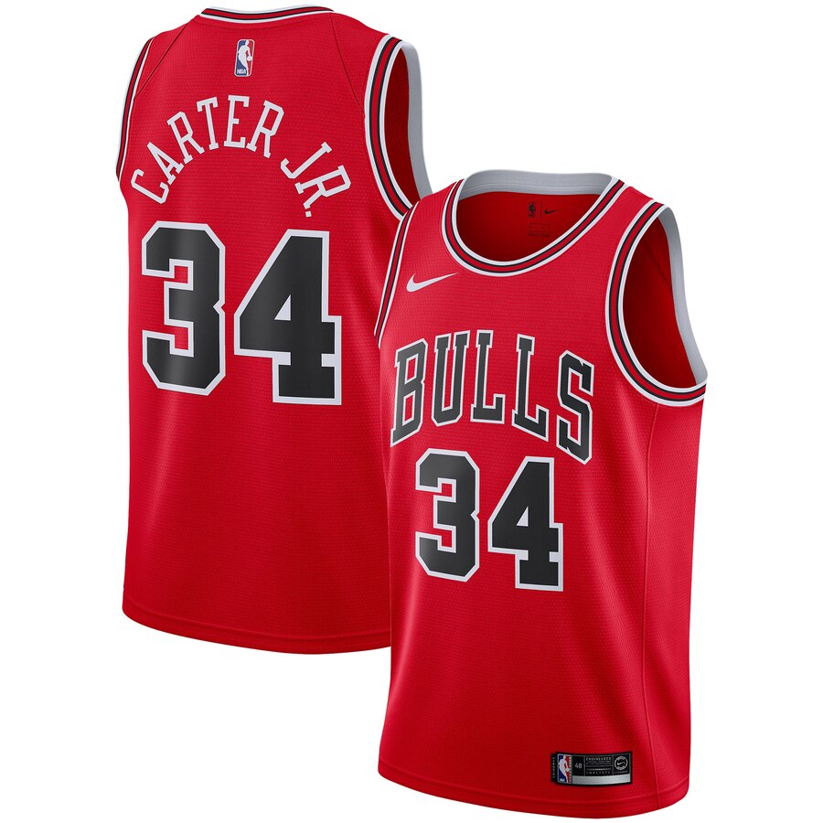 Chicago Bulls Wendell Carter Jr. Men's Swingman Team Basketball Jersey - Red