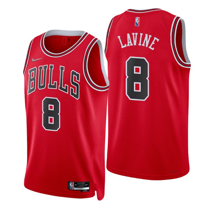 Chicago Bulls Zach Lavine 75th Anniversary Diamond Basketball Jersey Icon
