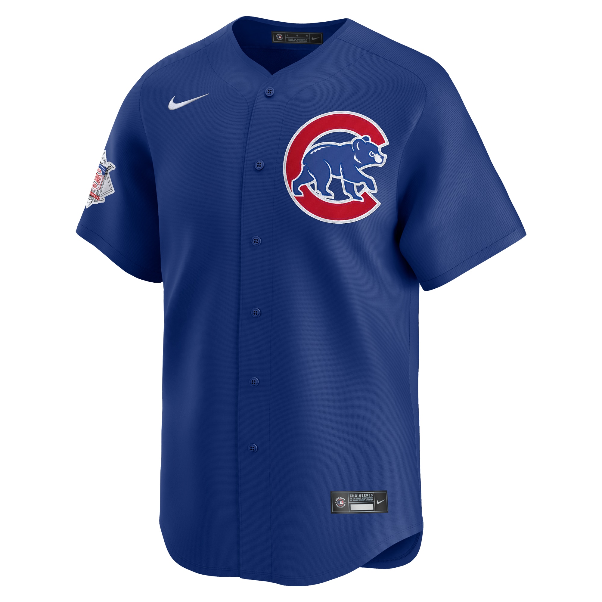 Alternative view of Chicago Cubs Alternate Limited Custom Baseball JerseyÃƒâ€šÃ‚Â ÃƒÂ¢Ã¢â€šÂ¬Ã¢â‚¬Å“ Royal
