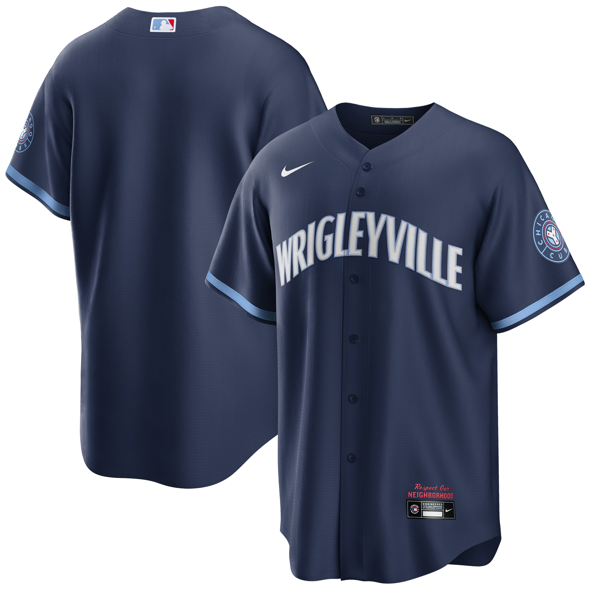 Chicago Cubs City Connect Replica Jersey – Navy