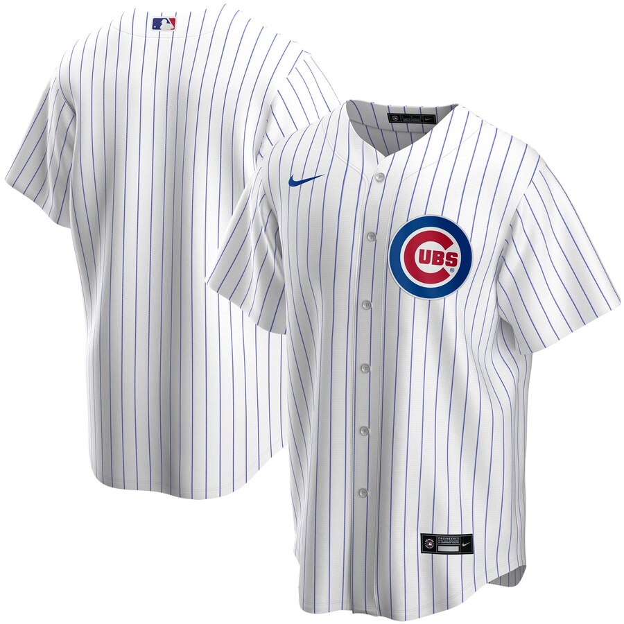 Chicago Cubs Home 2020 Replica Team Jersey ÃƒÂ¢Ã¢â€šÂ¬Ã¢â‚¬Å“ White