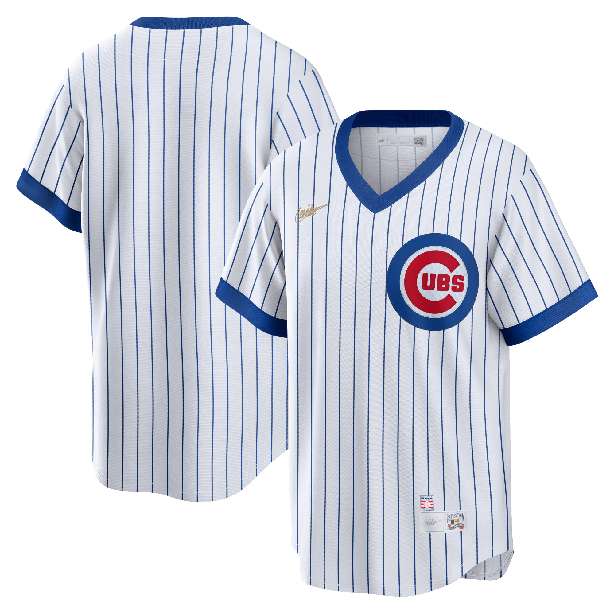 Chicago Cubs Home Cooperstown Collection Team Baseball Jersey – White