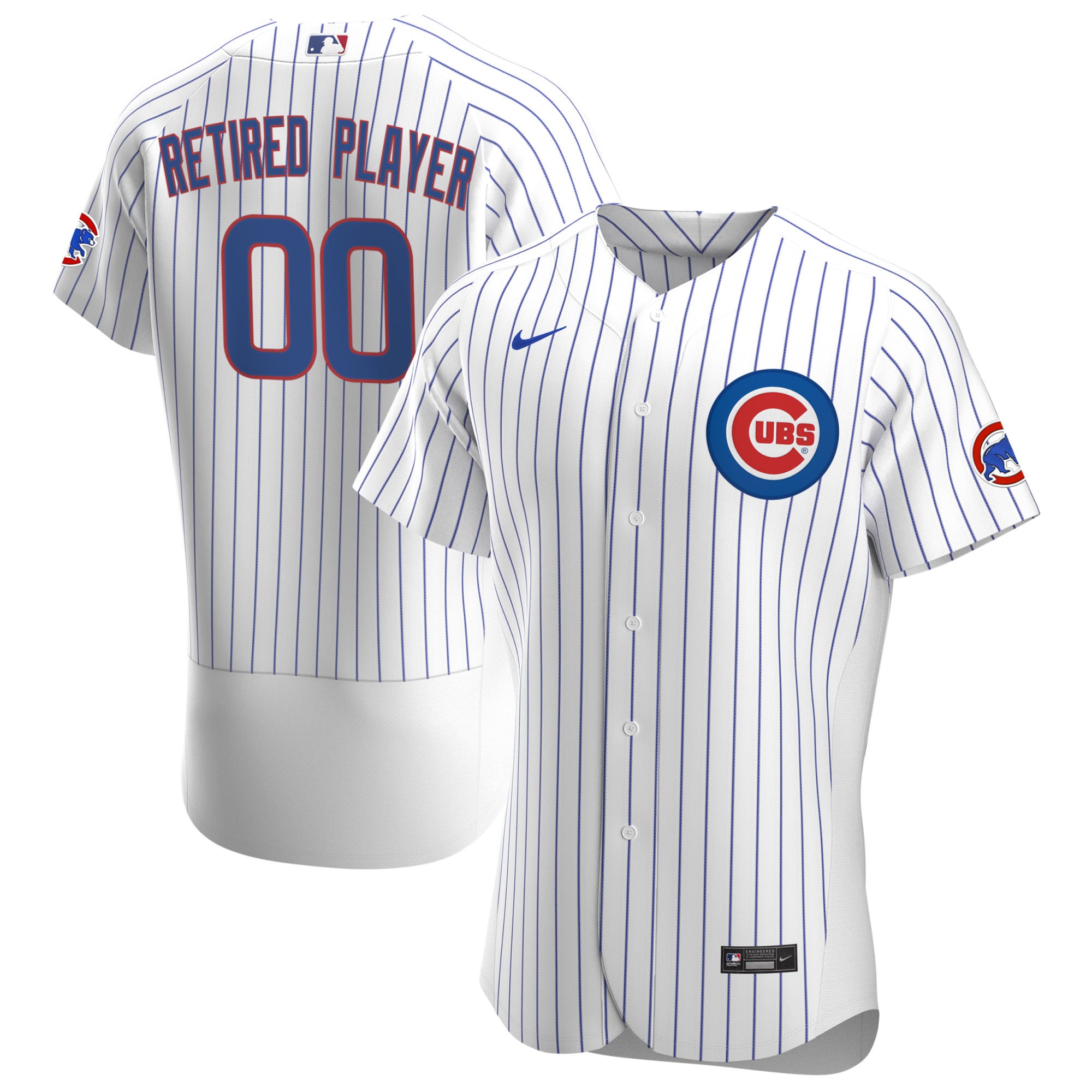 Chicago Cubs Home Pick-a-player Retired Roster Authentic Baseball Jersey – White