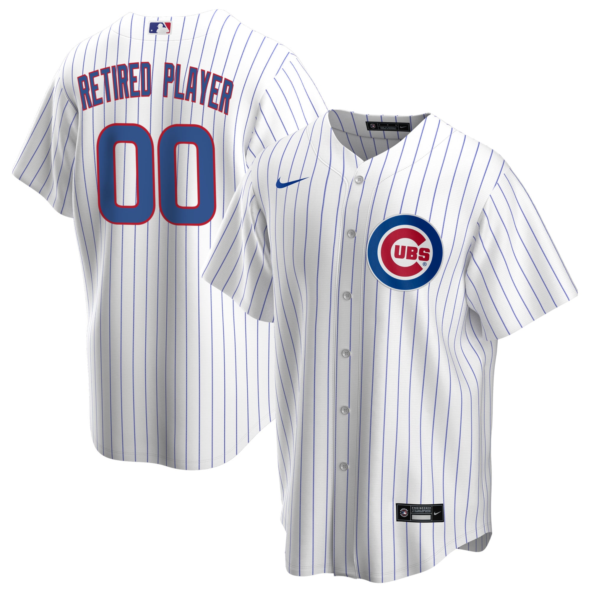 Chicago Cubs Home Pick-a-player Retired Roster Replica Baseball Jersey – White