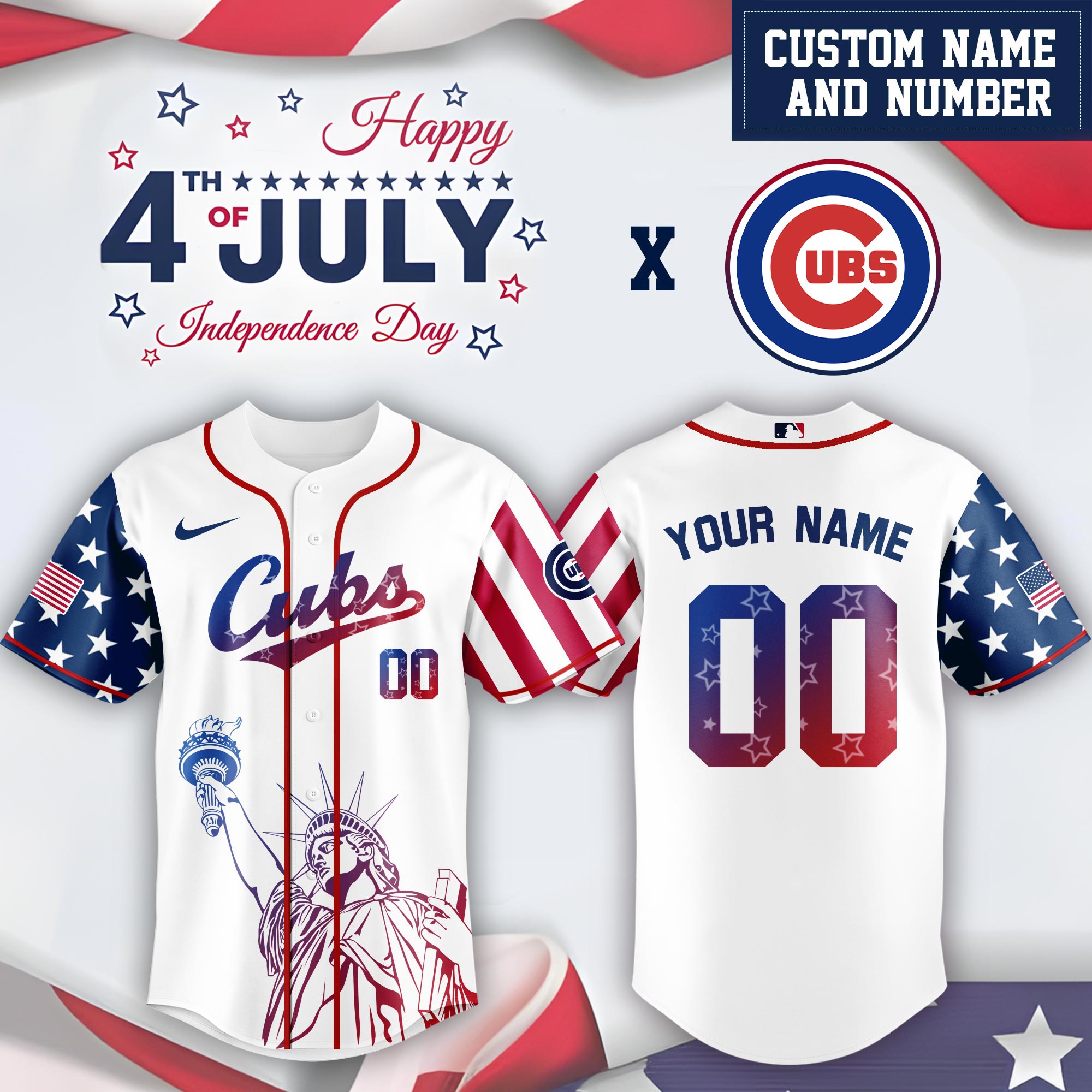 Chicago Cubs Mlb X Bluey And Bingo Special Edition Jersey 2025