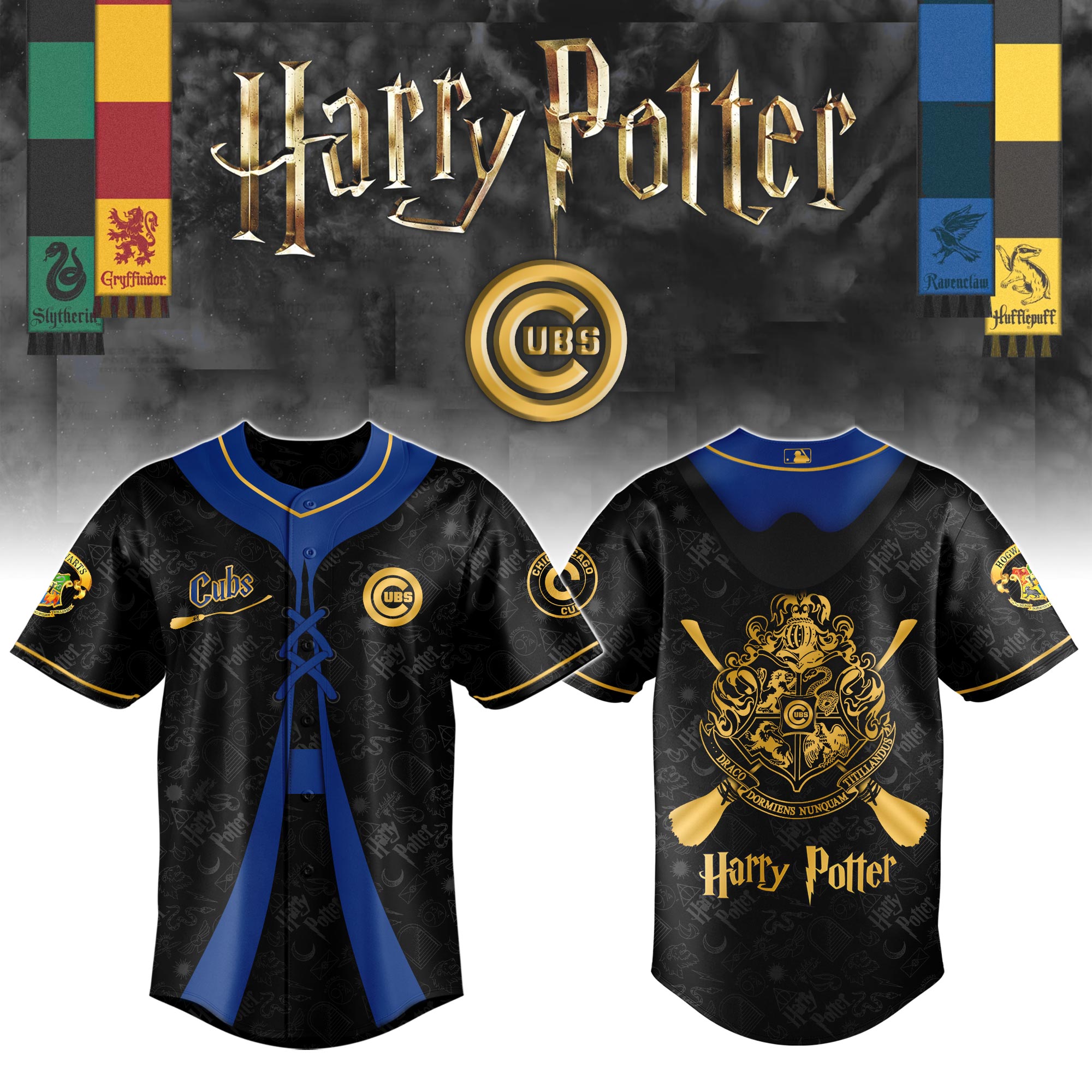 Chicago Cubs Mlb X Harry Potter Night Jersey