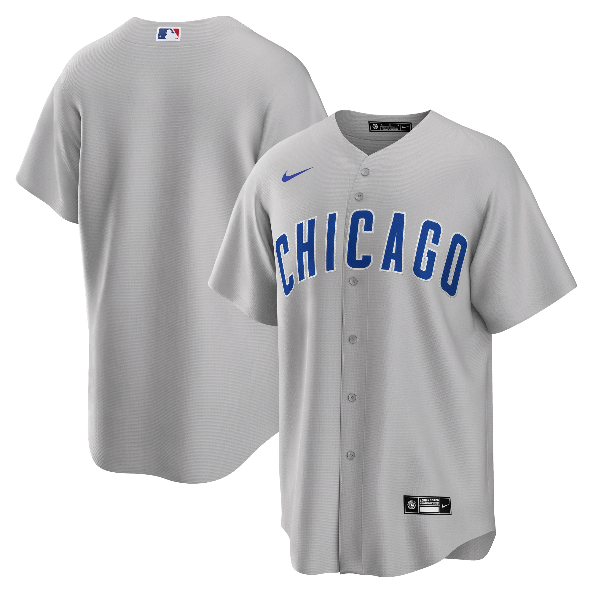 Chicago Cubs Road Replica Team Jersey – Gray