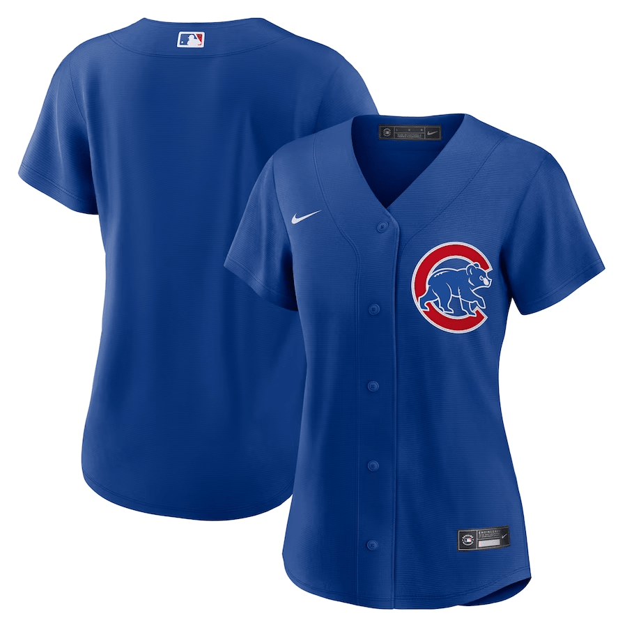 Chicago Cubs Women Alternate Baseball Jersey - Royal