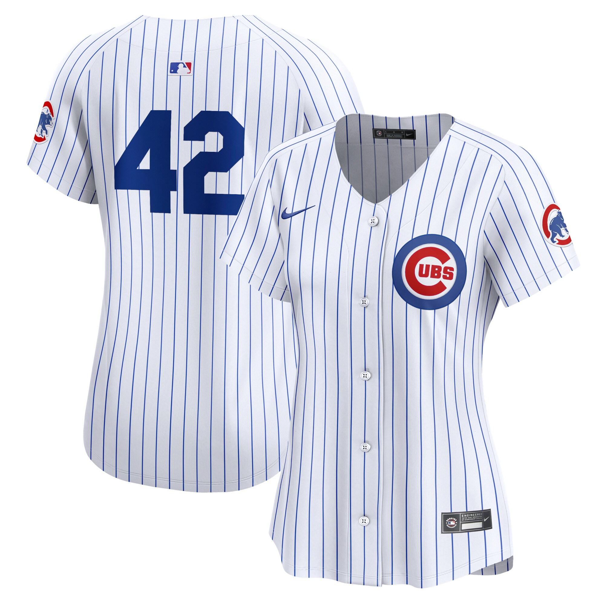 Chicago Cubs Women's 2024 Jackie Robinson Day Home Limited Baseball JerseyÃƒâ€šÃ‚Â ÃƒÂ¢Ã¢â€šÂ¬Ã¢â‚¬Å“ White