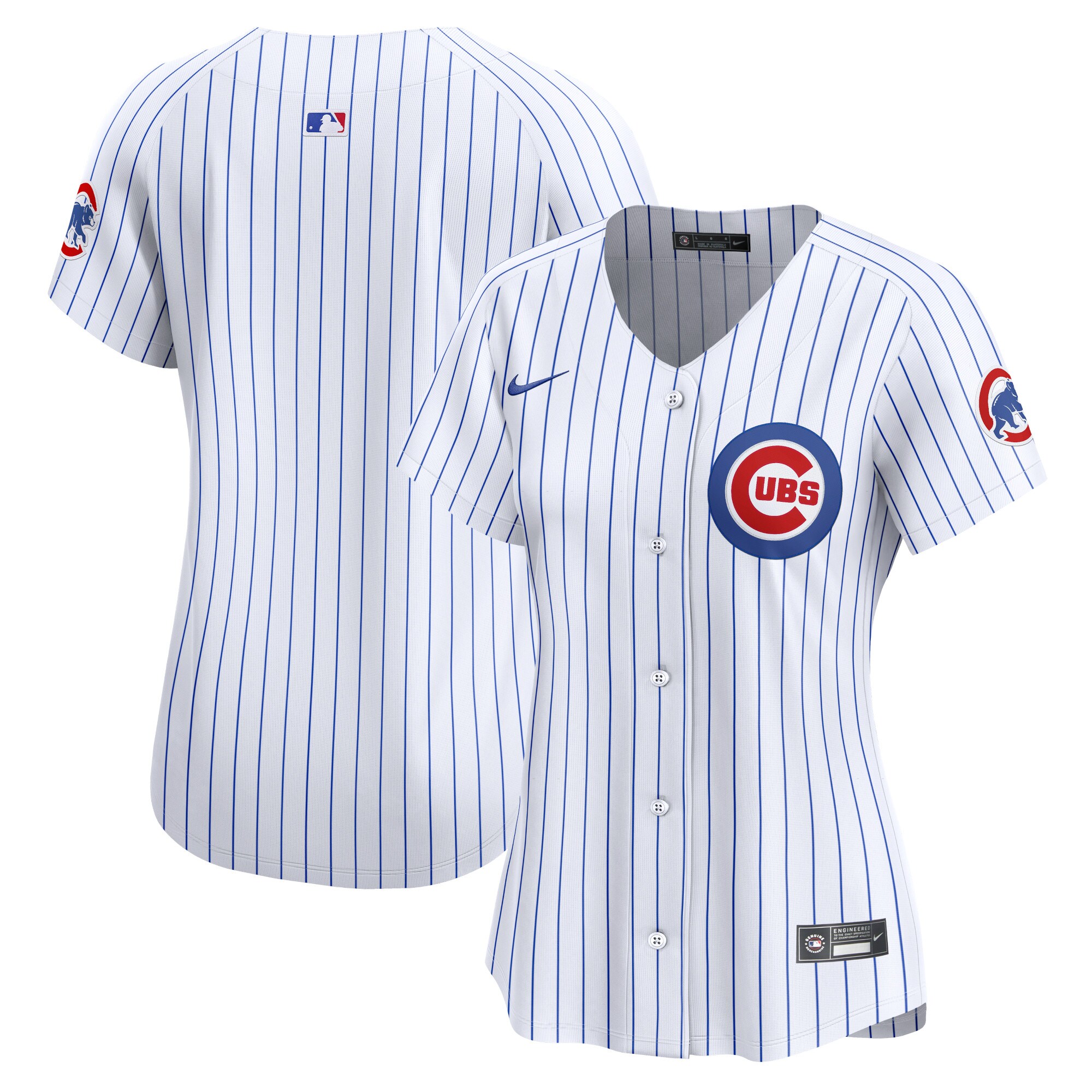 Chicago Cubs Women's Home Limited Jersey - White