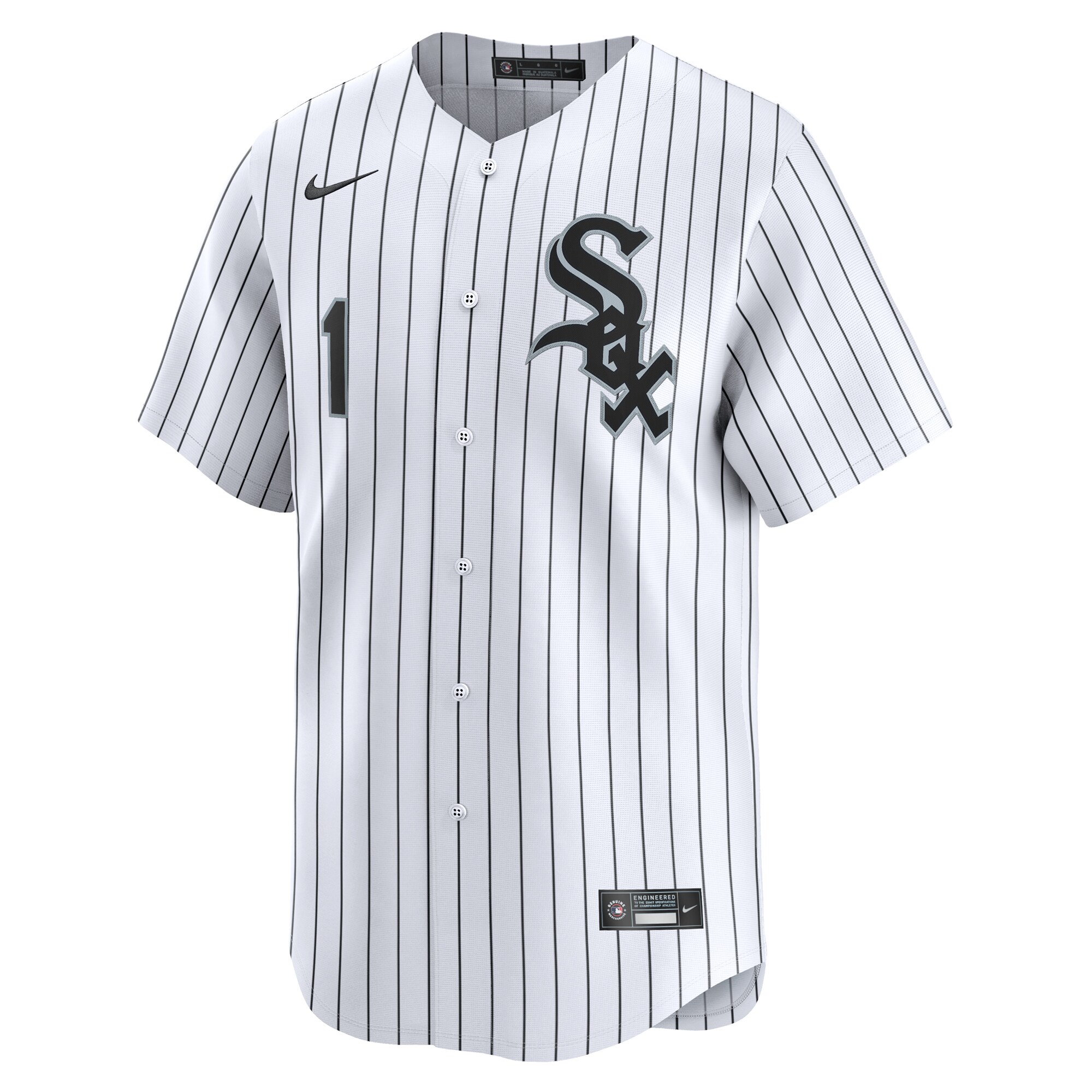 Alternative view of Chicago White Sox #1 Dad Home Limited Jersey - White