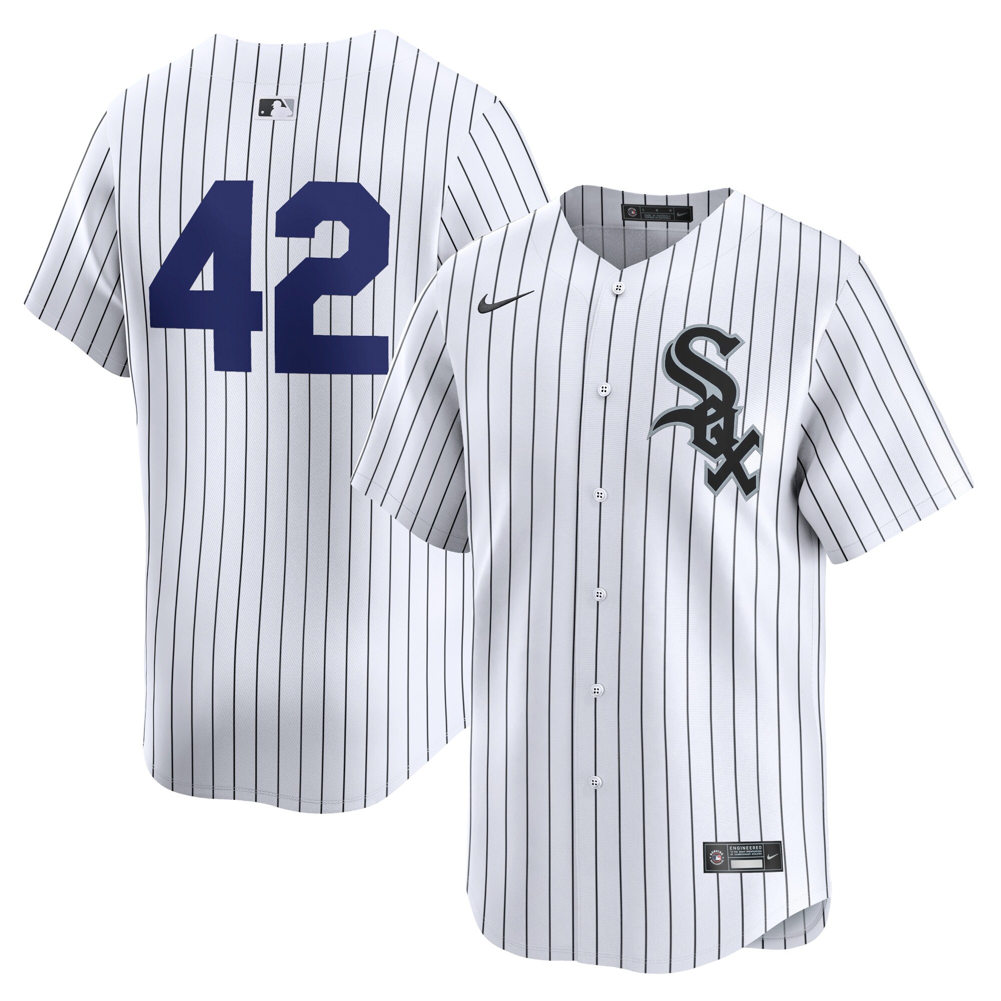 Chicago White Sox 2024 Jackie Robinson Day Home Limited JerseyÃƒâ€šÃ‚Â ÃƒÂ¢Ã¢â€šÂ¬Ã¢â‚¬Å“ White