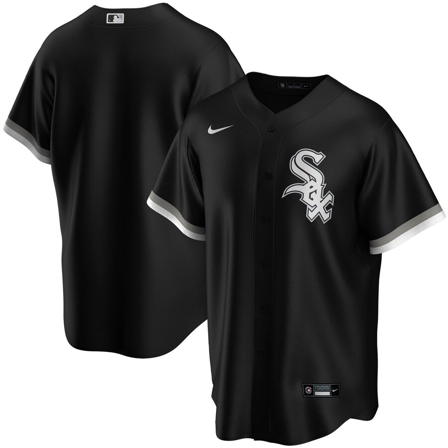 Chicago White Sox Alternate 2020 Replica Team Jersey ÃƒÂ¢Ã¢â€šÂ¬Ã¢â‚¬Å“ Black