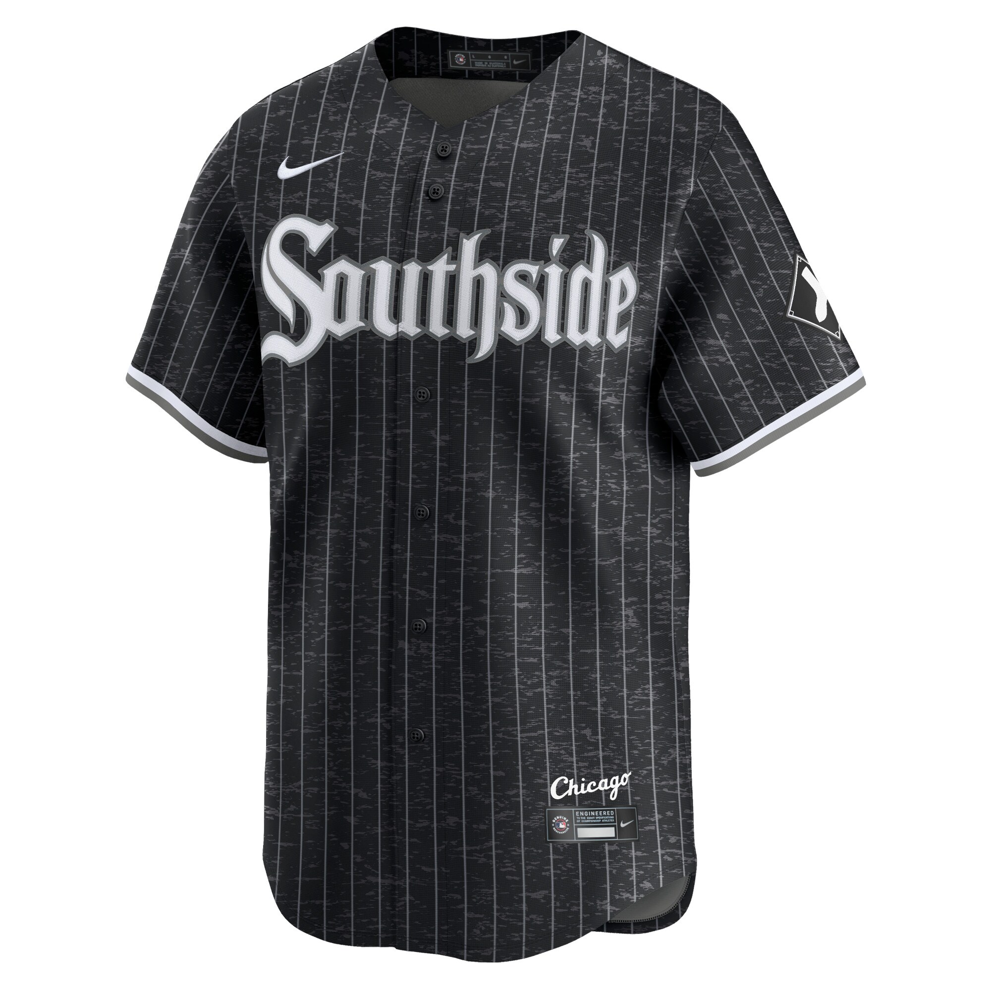 Alternative view of Chicago White Sox City Connect Limited Baseball Jersey - Black