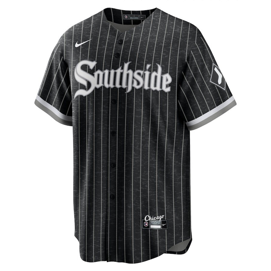 Alternative view of Chicago White Sox City Connect Men Jersey - Black