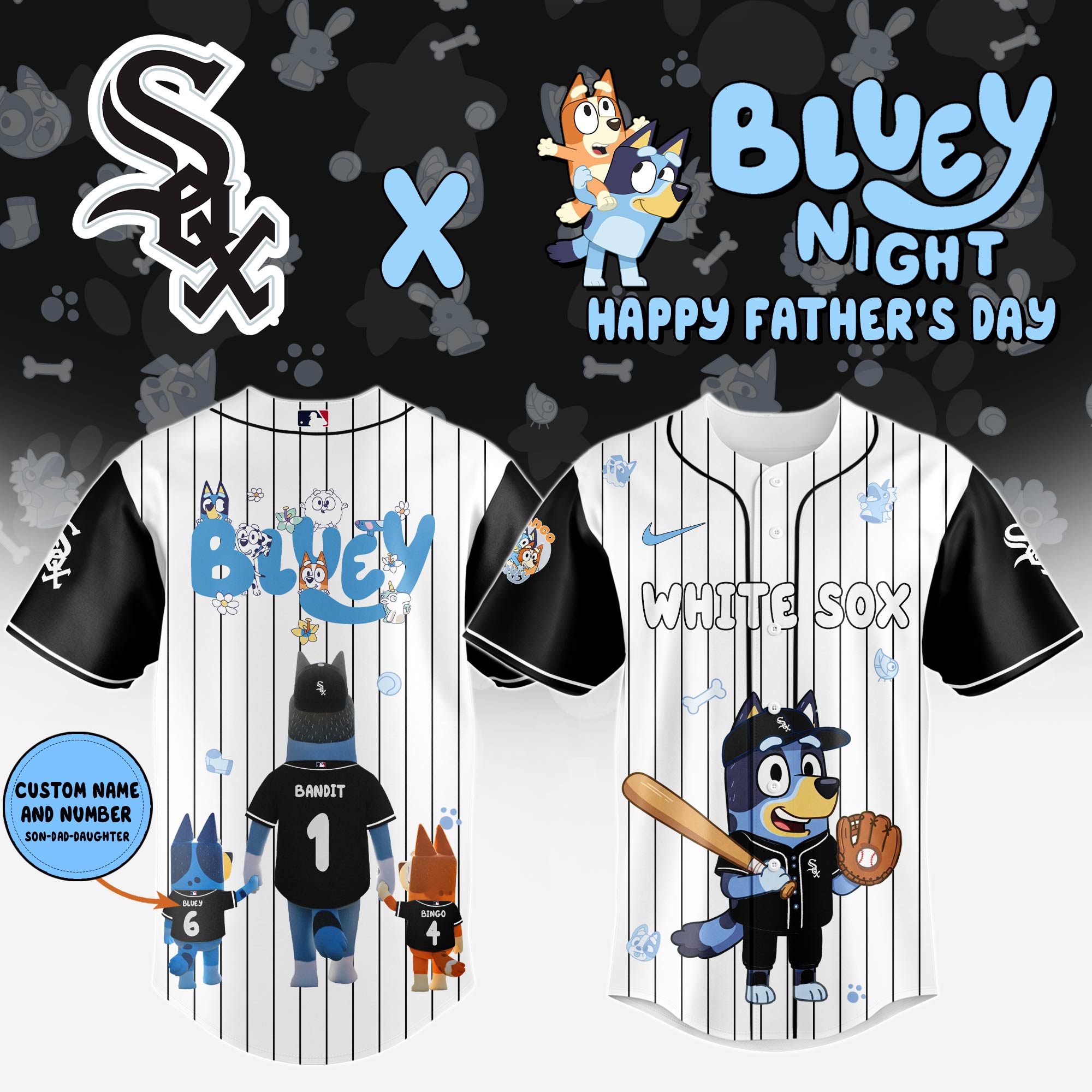Chicago White Sox Happy Father’s Day Limited Edition Jersey 2025