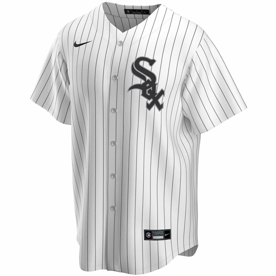 Alternative view of Chicago White Sox Home 2020 Replica Team Baseball Jersey ÃƒÂ¢Ã¢â€šÂ¬Ã¢â‚¬Å“ White Color