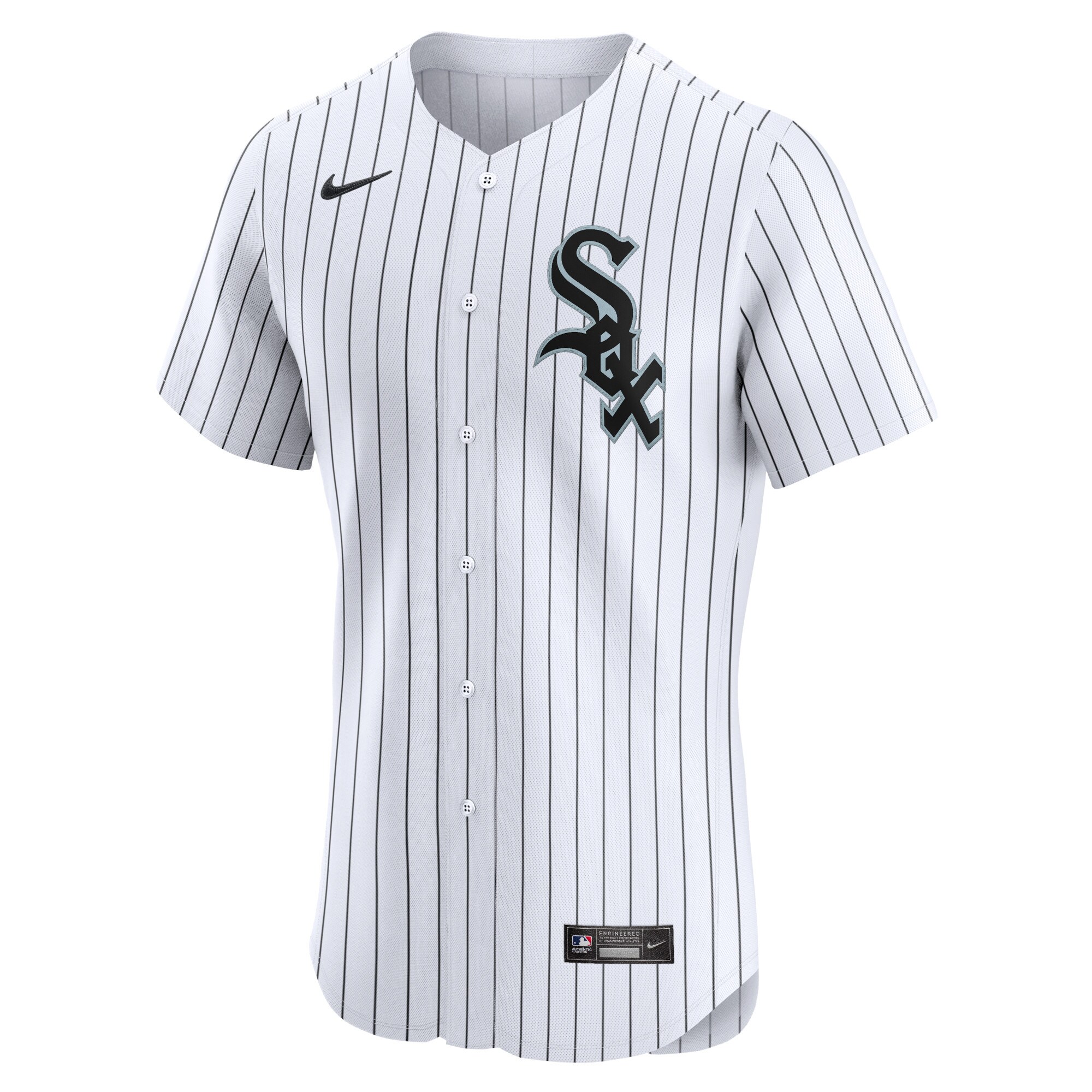 Alternative view of Chicago White Sox Home Elite Baseball Jersey - White