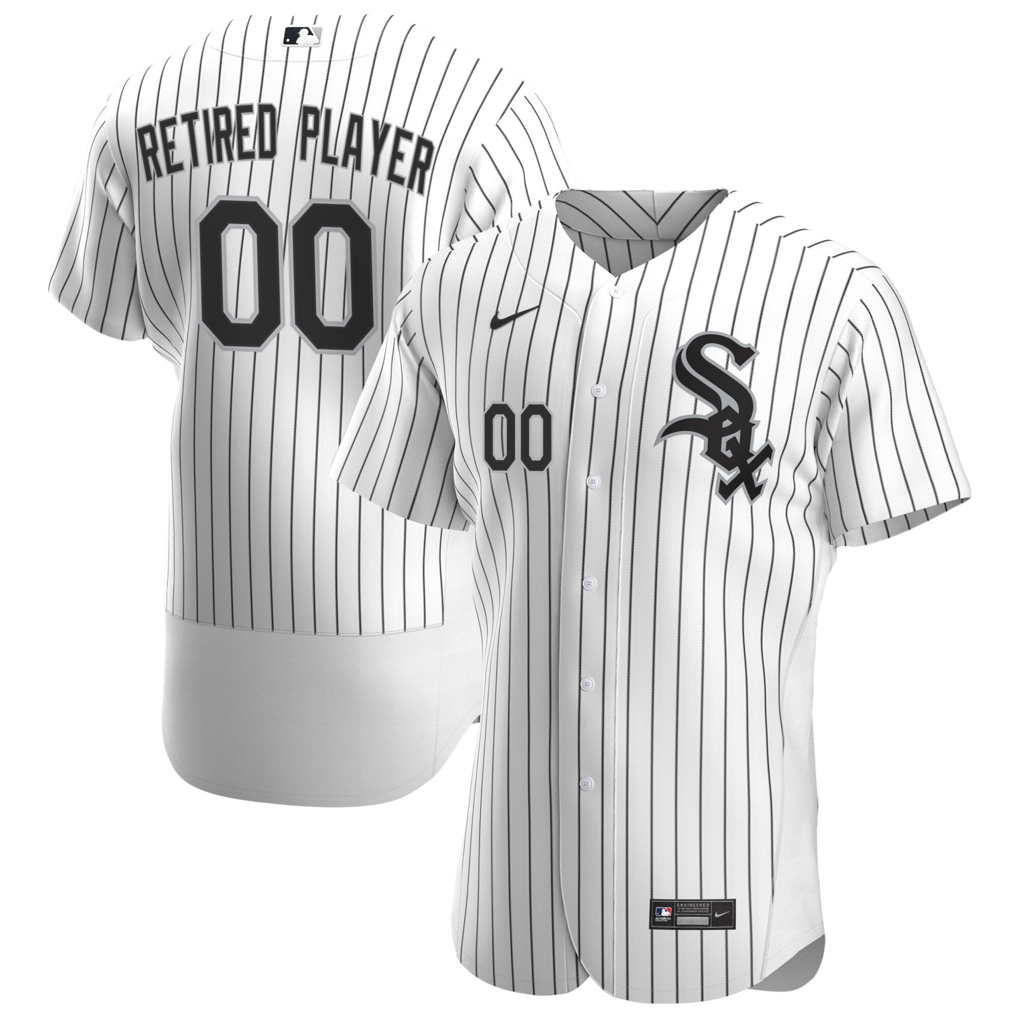 Chicago White Sox Home Pick-a-player Retired Roster Authentic Baseball Jersey – White