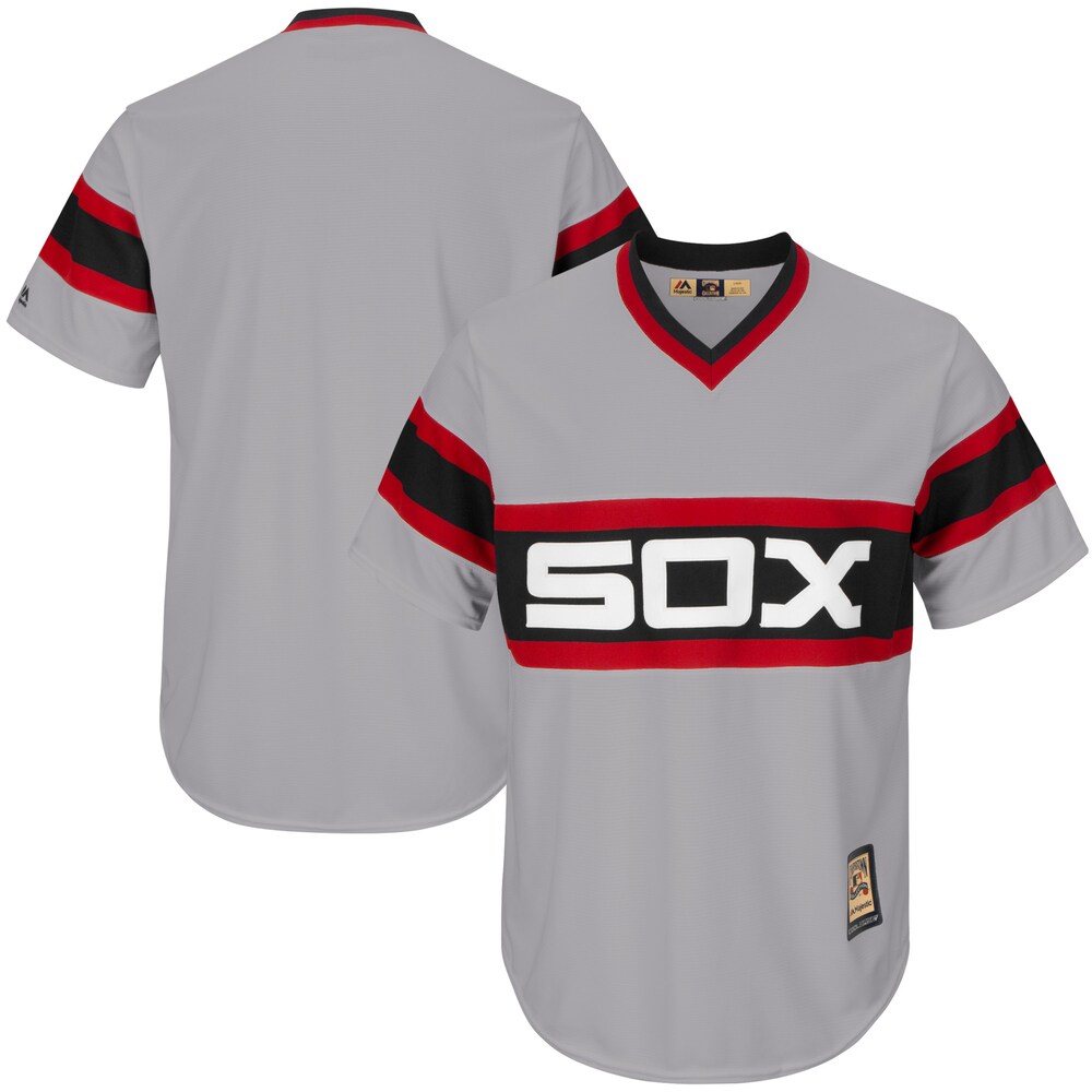 Chicago White Sox Majestic Road Cooperstown Cool Base Team Baseball Jersey - Gray