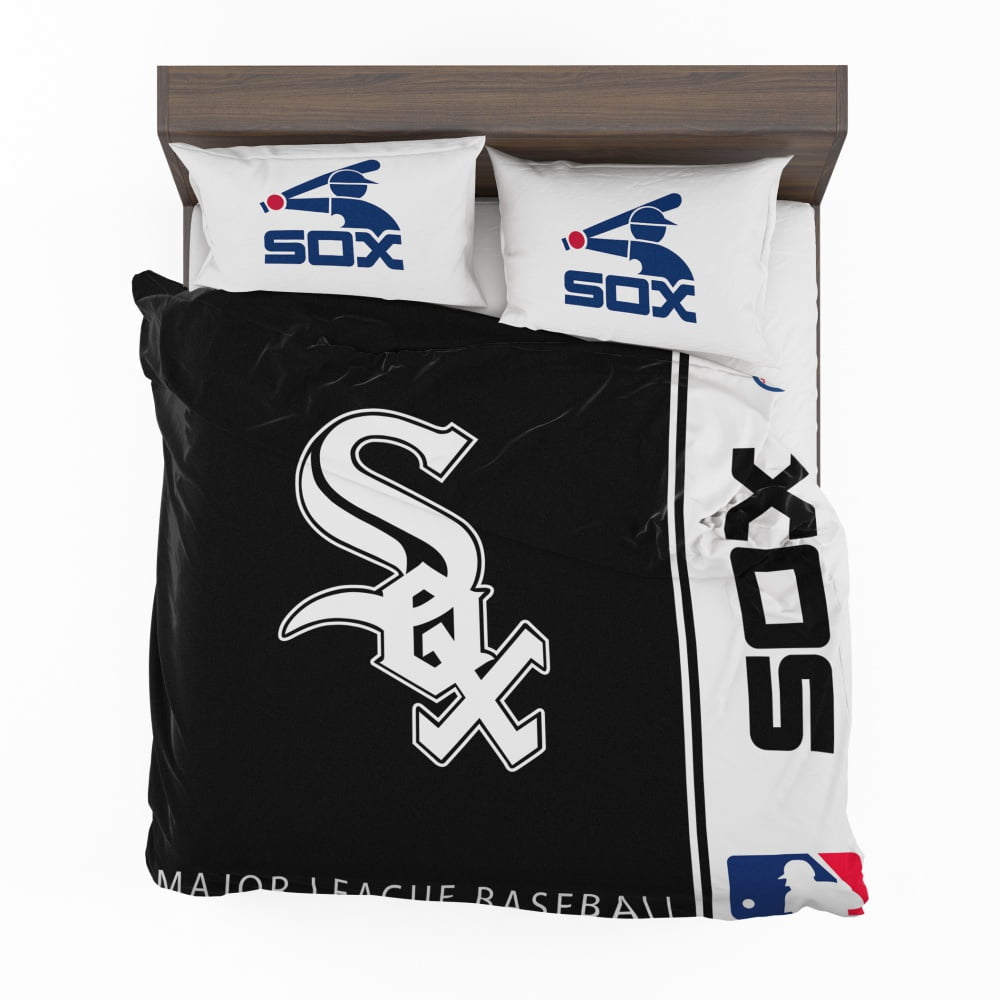 Alternative view of Chicago White Sox MLB Baseball American League Bedding Set - Custom Bedding Set