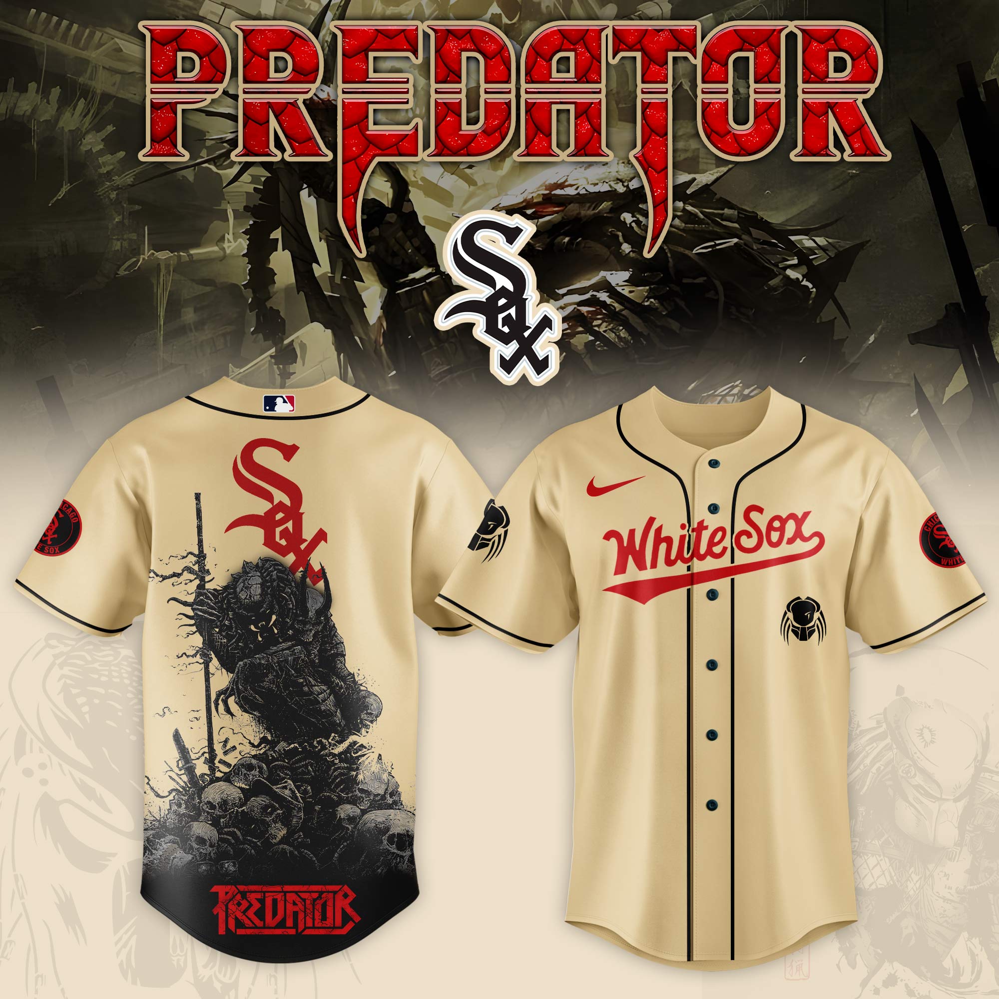 Chicago White Sox Mlb X Predator Baseball Jersey