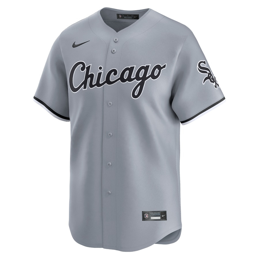 Alternative view of Chicago White Sox Road Limited Men Baseball Jersey - Gray