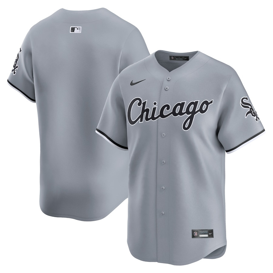 Chicago White Sox Road Limited Men Baseball Jersey - Gray