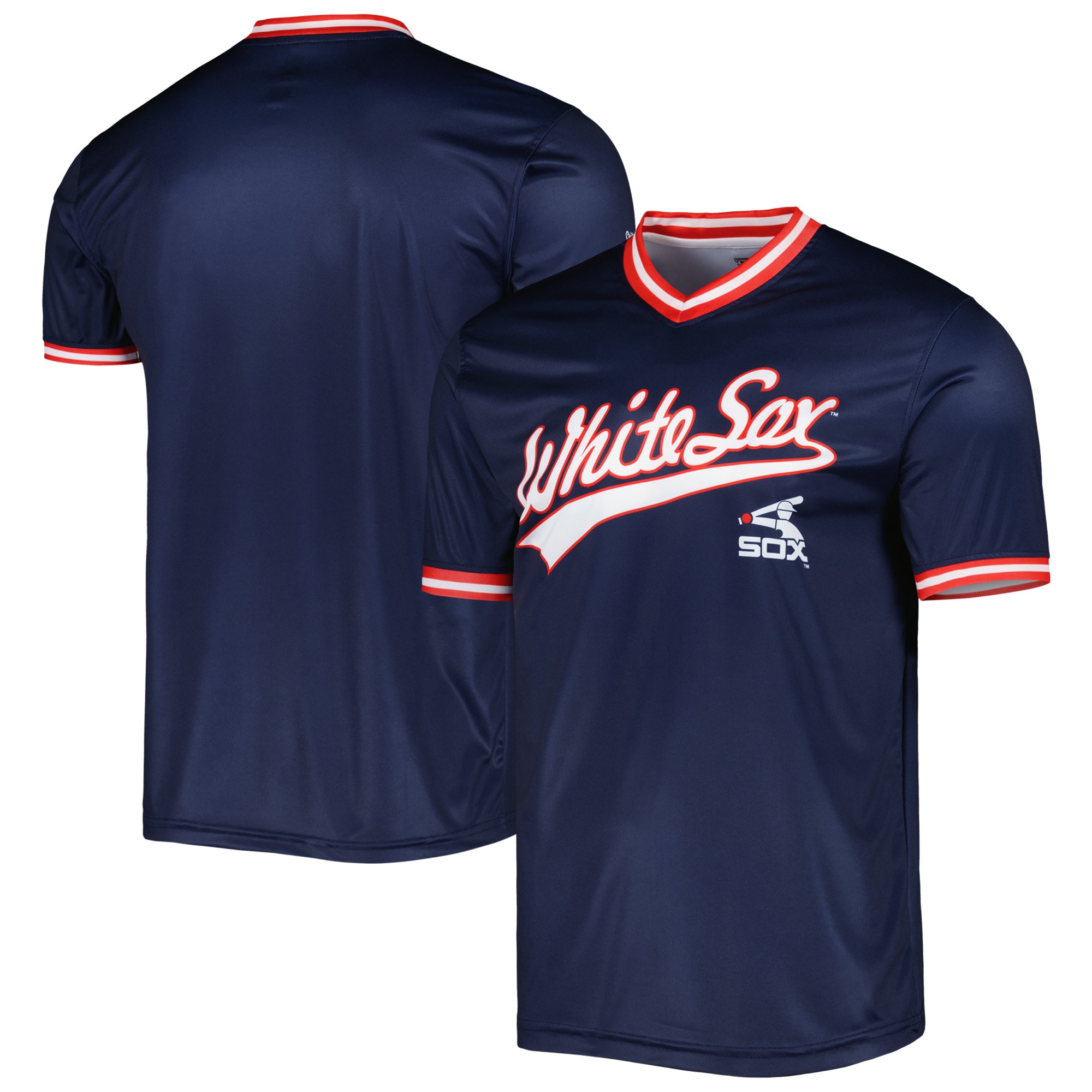 Alternative view of Chicago White Sox Stitches Cooperstown Collection Team Jersey – Navy