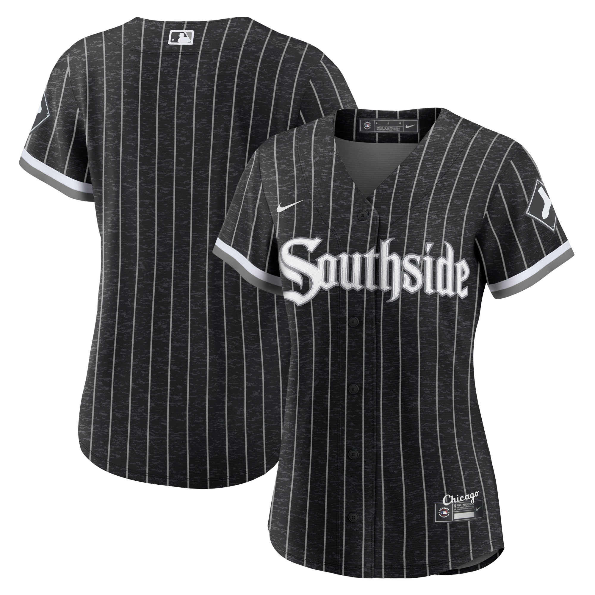 Chicago White Sox Women's 2021 City Connect Replica Jersey - Black