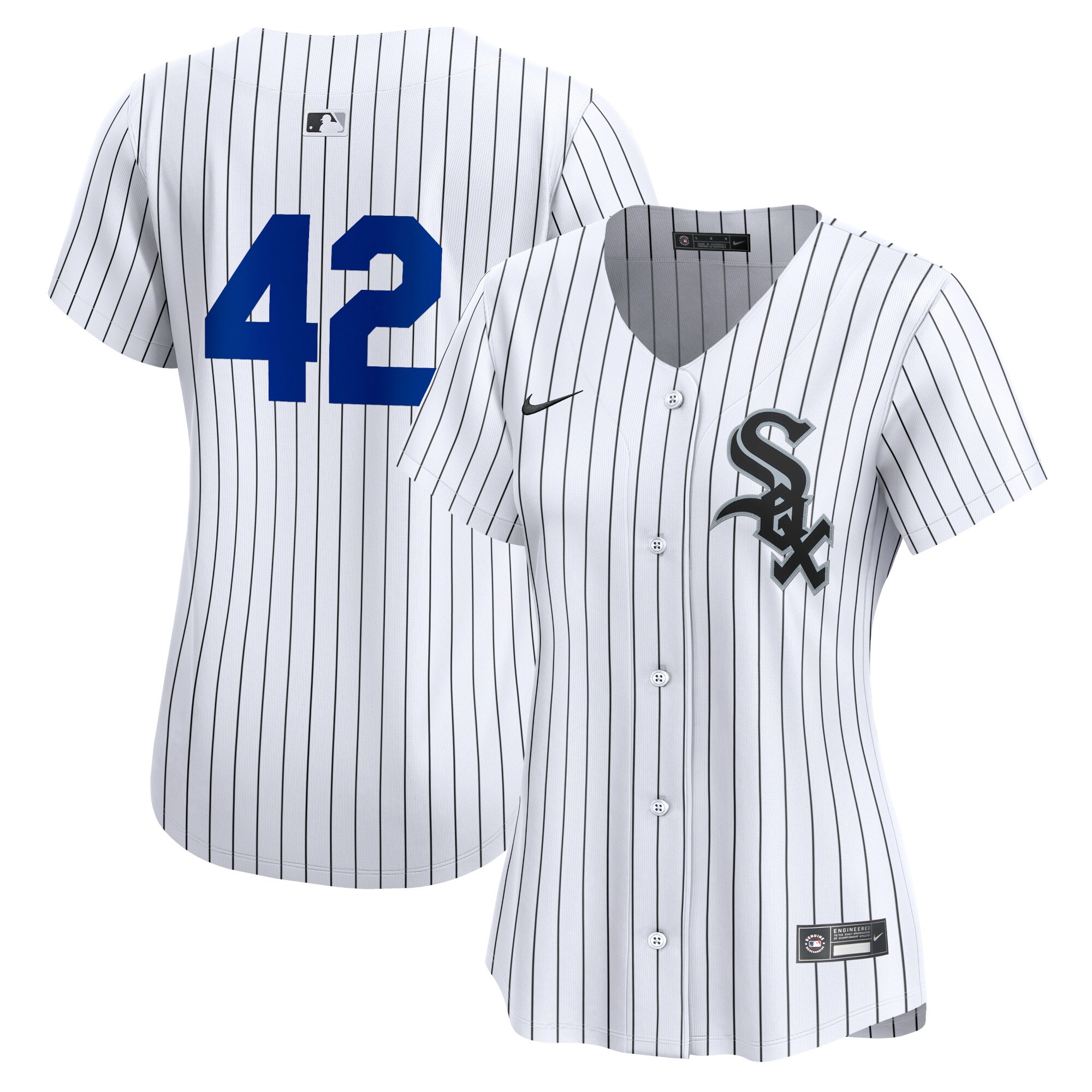 Chicago White Sox Women's 2024 Jackie Robinson Day Home Limited JerseyÃƒâ€šÃ‚Â ÃƒÂ¢Ã¢â€šÂ¬Ã¢â‚¬Å“ White