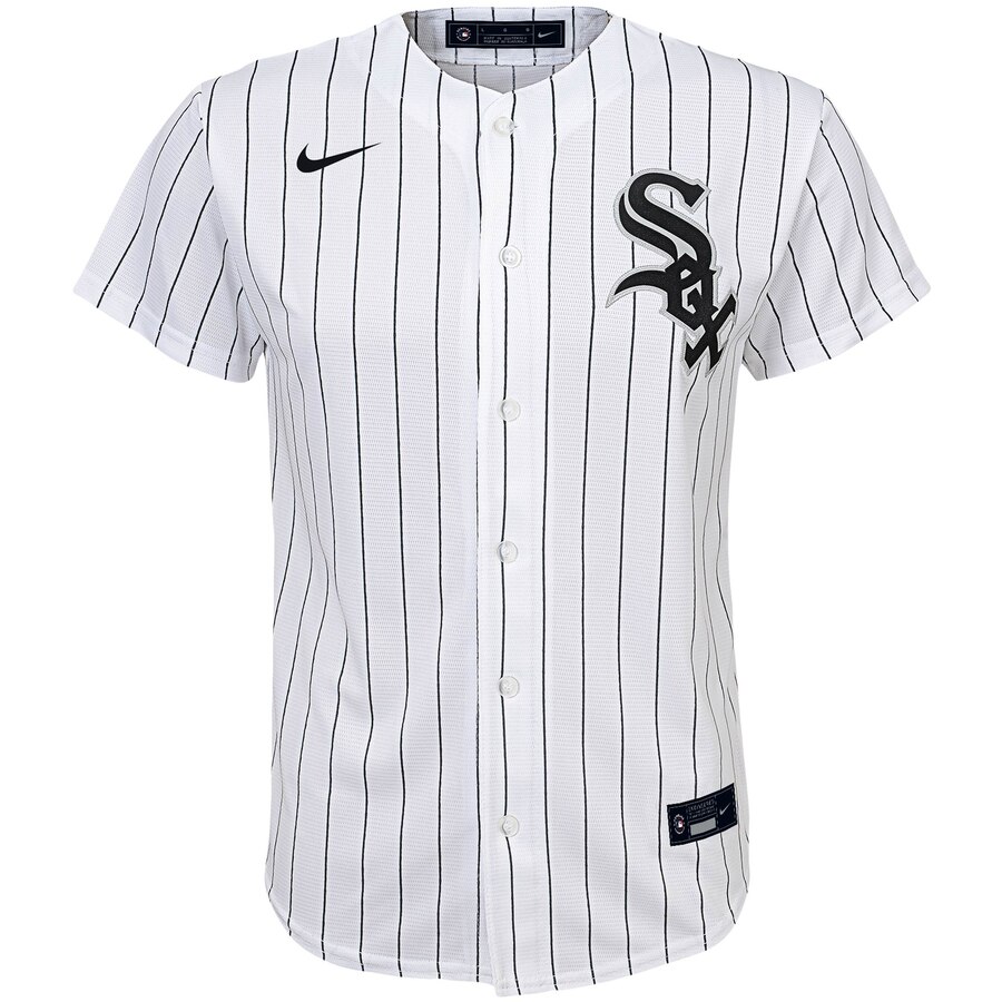 Alternative view of Chicago White Sox Youth Home 2020 Replica Team Jersey - White