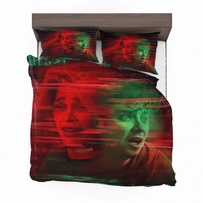 Alternative view of Choose Or Die Movie Iola Evans Asa Butterfield Bedding Set - Custom Bedding Set