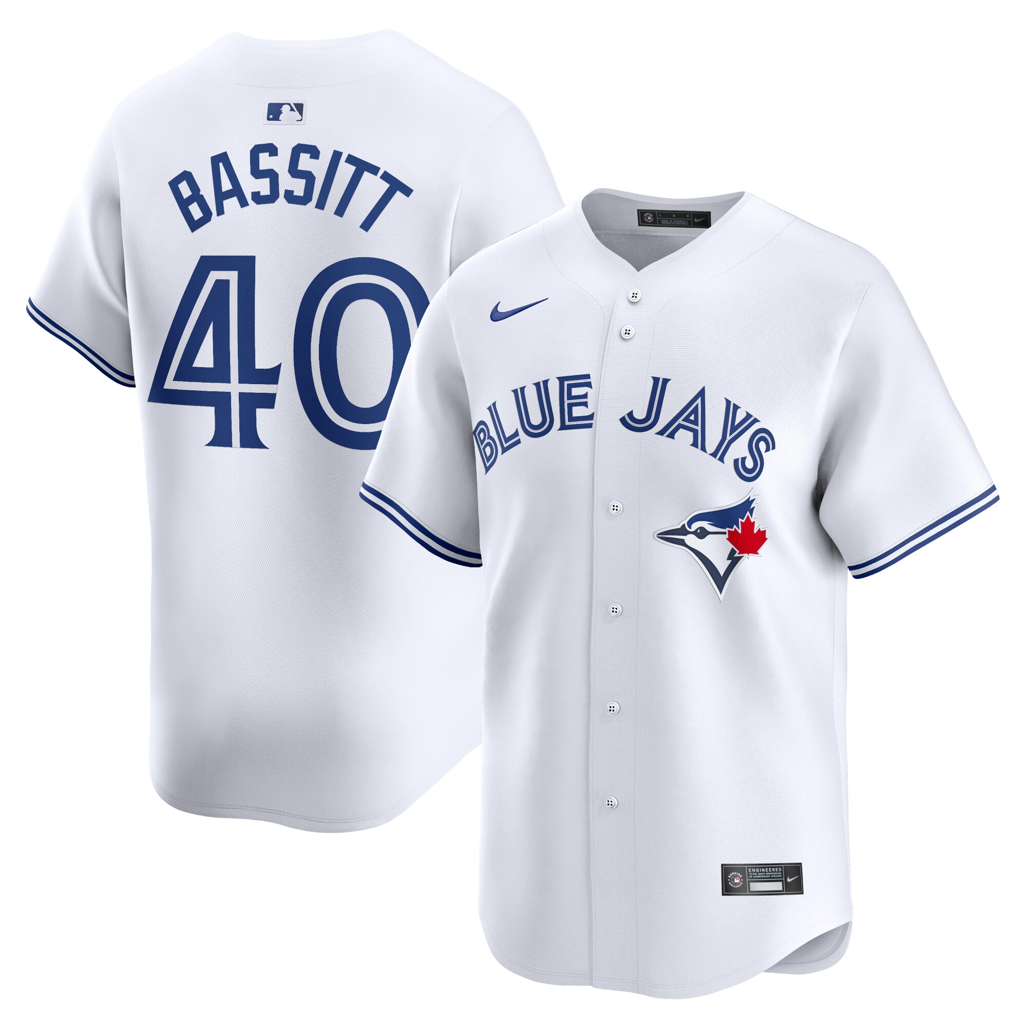 Chris Bassitt Toronto Blue Jays Home Limited Player Baseball Jersey - White