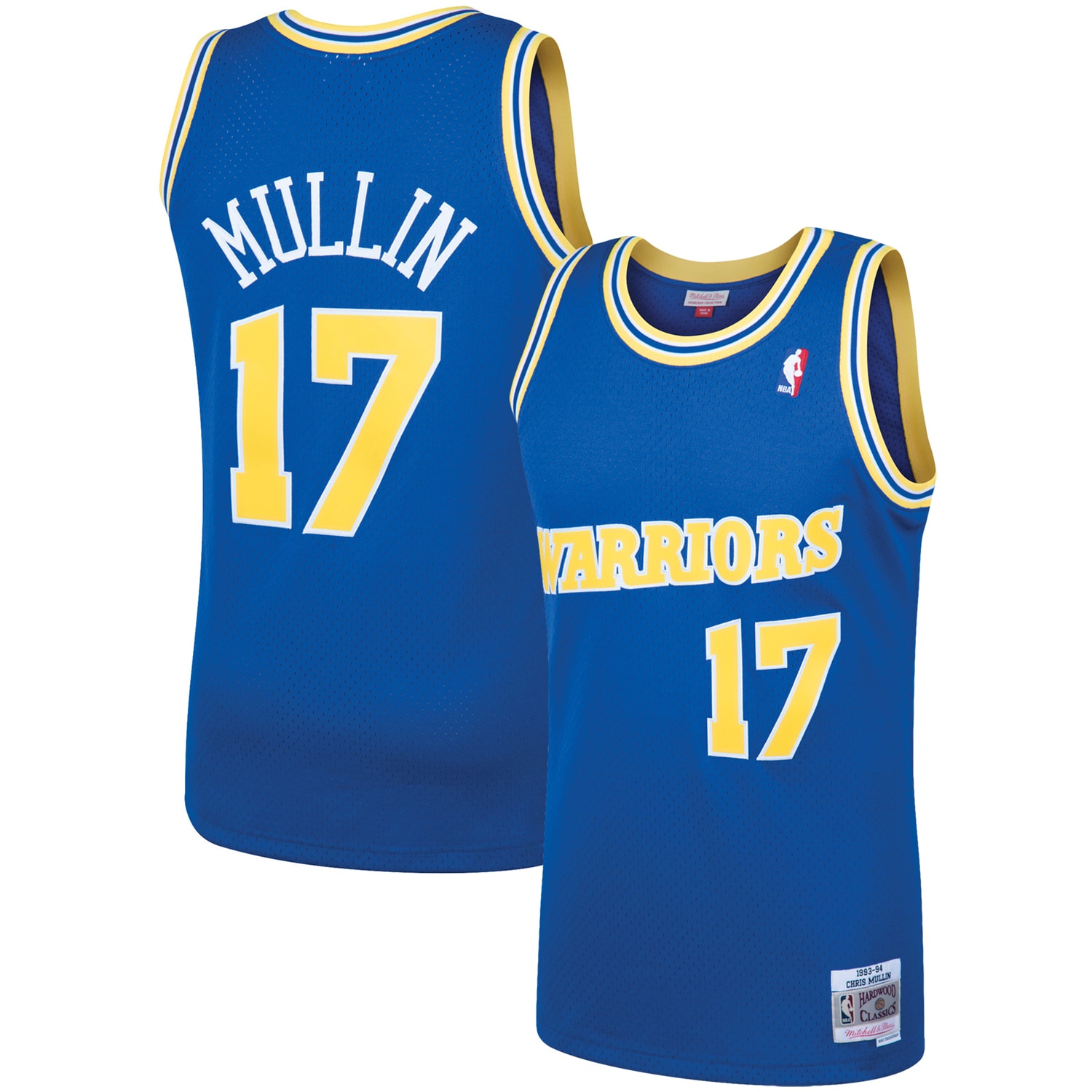 Chris Mullin Golden State Warriors Mitchell & Ness 1993-94 Hardwood Classics Swingman Player Basketball Jersey – Royal – Jsfangear Basketball Jersey Store