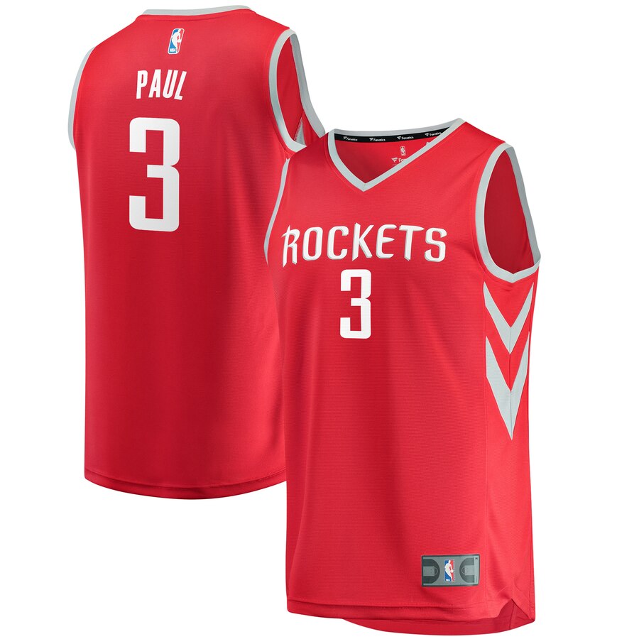 Chris Paul Houston Rockets Fanatics Branded Fast Break Replica Basketball Jersey Red - Icon Edition