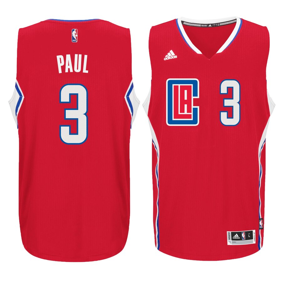 Chris Paul La Clippers Adidas Swingman Climacool Jersey - Red