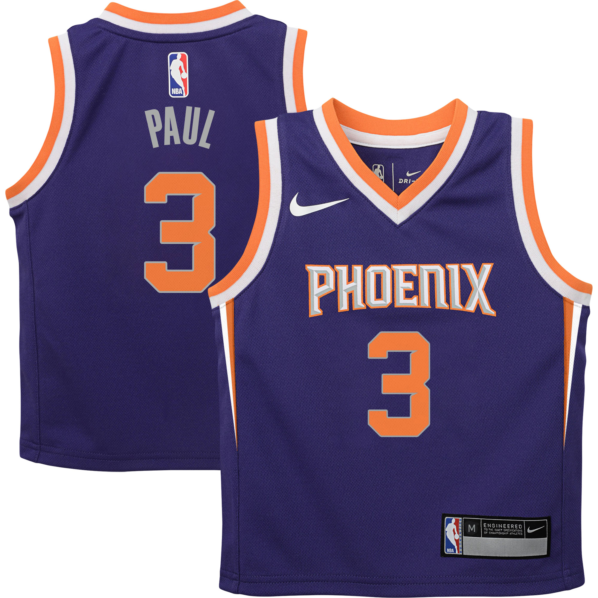 Chris Paul Phoenix Suns Preschool 2021/22 Replica Basketball Jersey - Icon Edition - Purple