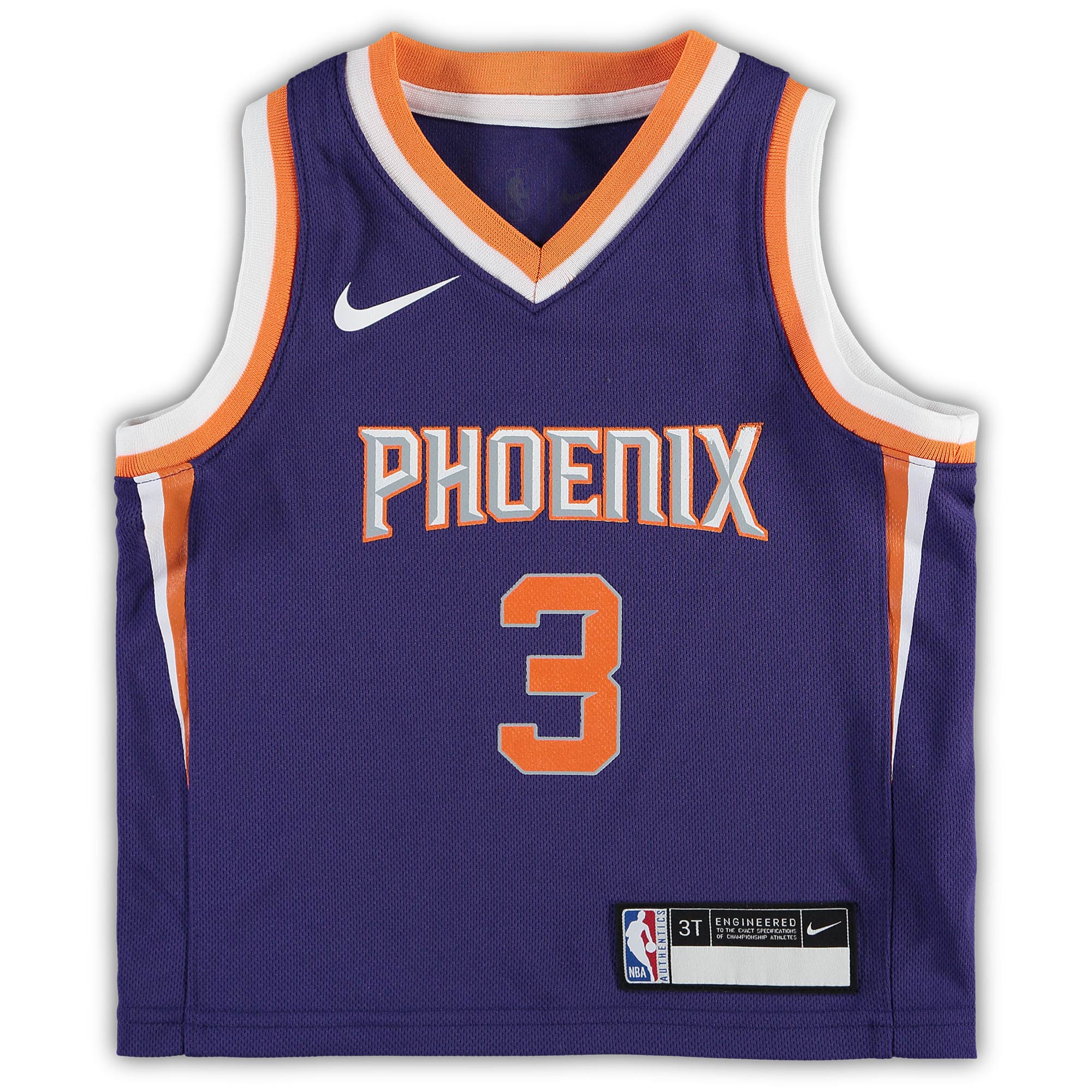 Alternative view of Chris Paul Phoenix Suns Toddler Replica Basketball Jersey - Icon Edition - Purple