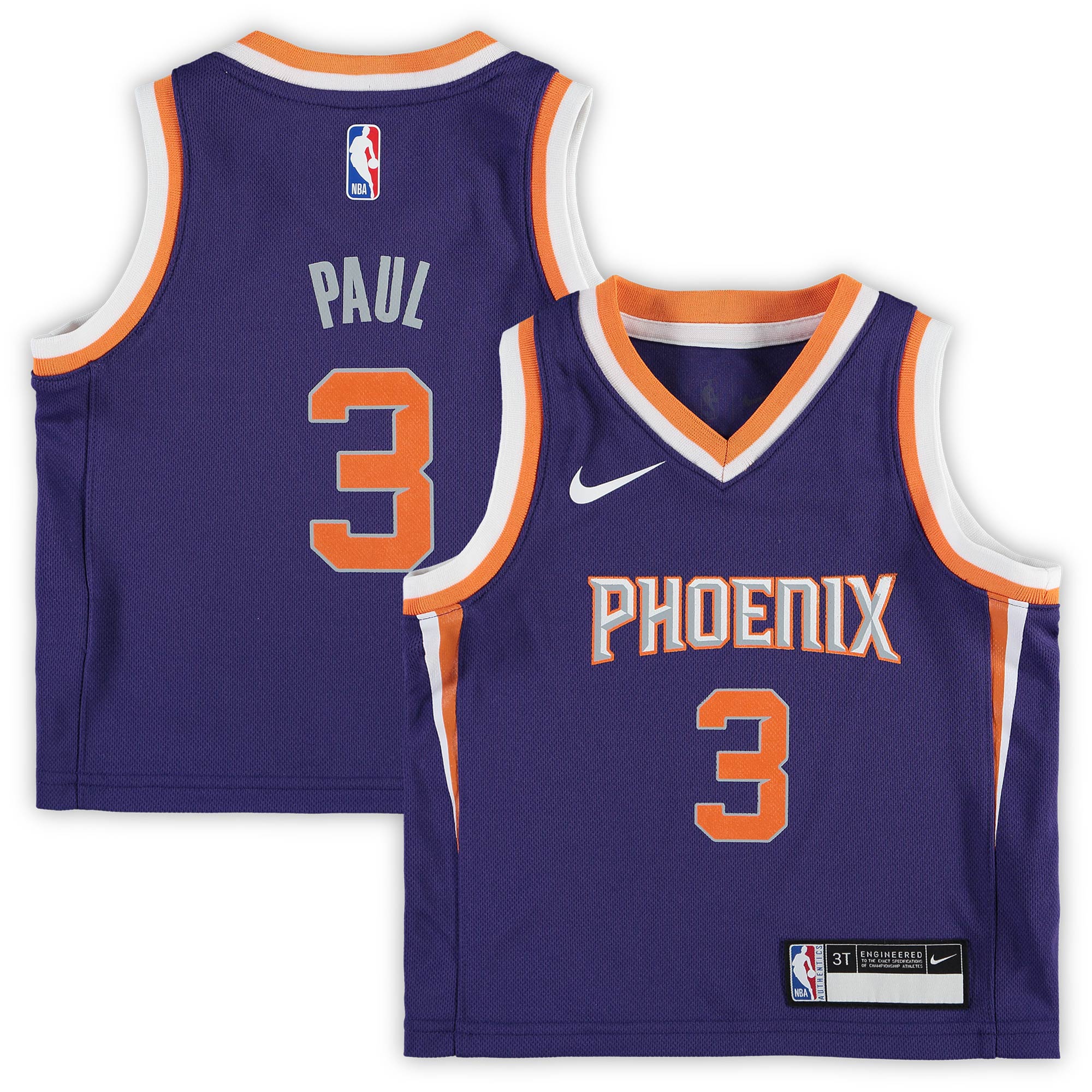 Chris Paul Phoenix Suns Toddler Replica Basketball Jersey - Icon Edition - Purple