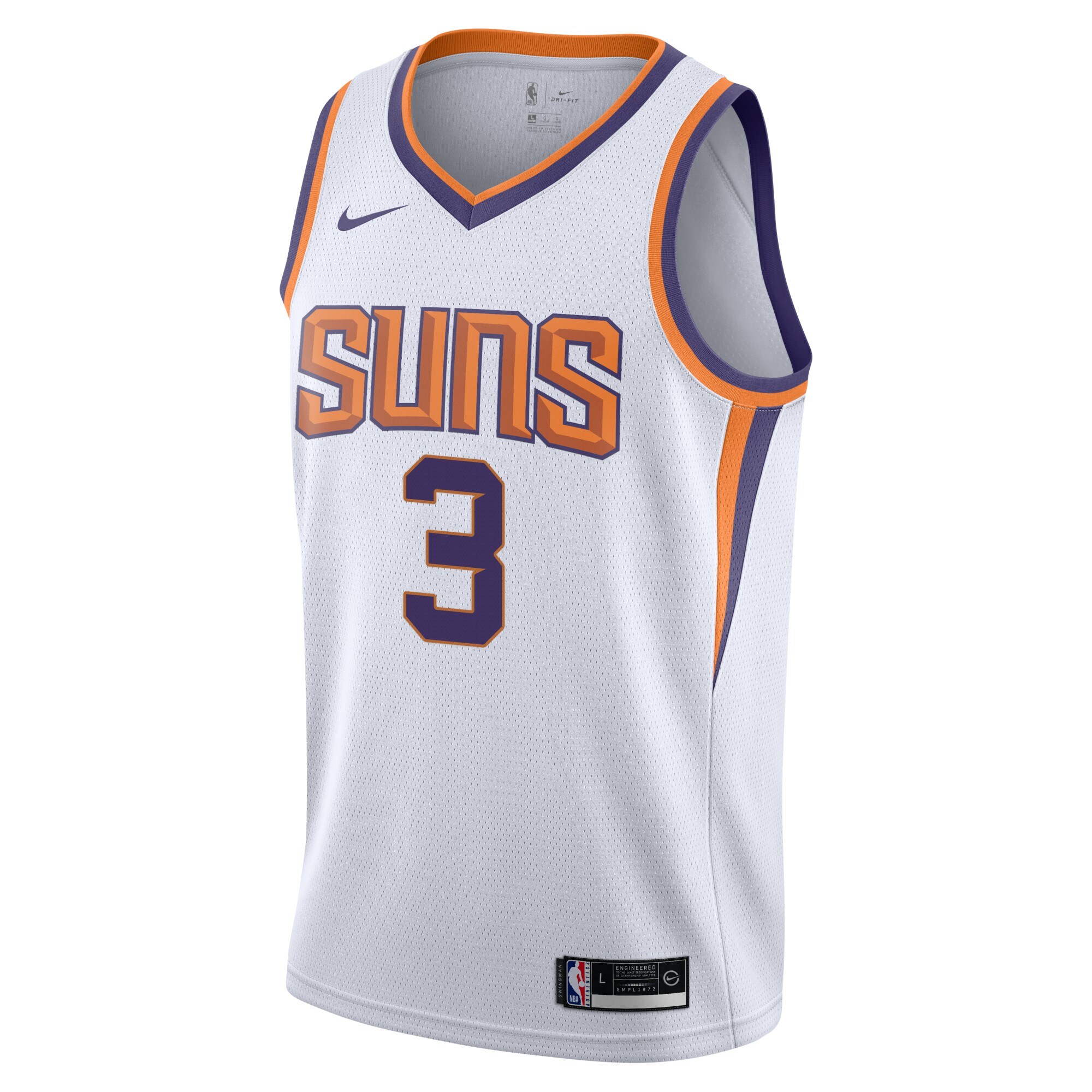 Alternative view of Chris Paul Phoenix Suns Youth Swingman Basketball Jersey - Association Edition - White